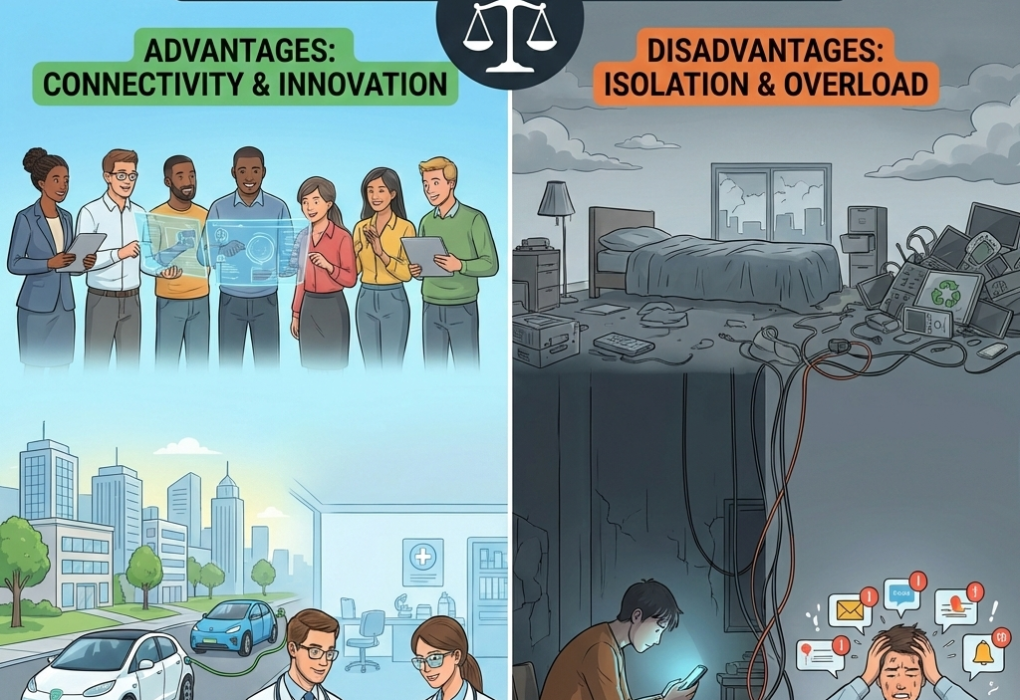 Advantages and Disadvantages of Modern Technology