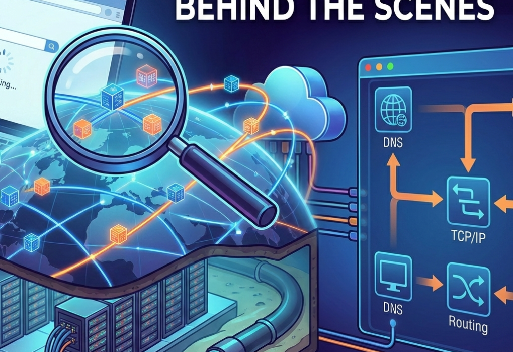 How the Internet Works Behind the Scenes