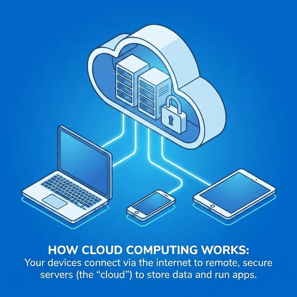 How Cloud Computing Works (Explained in Simple Words)