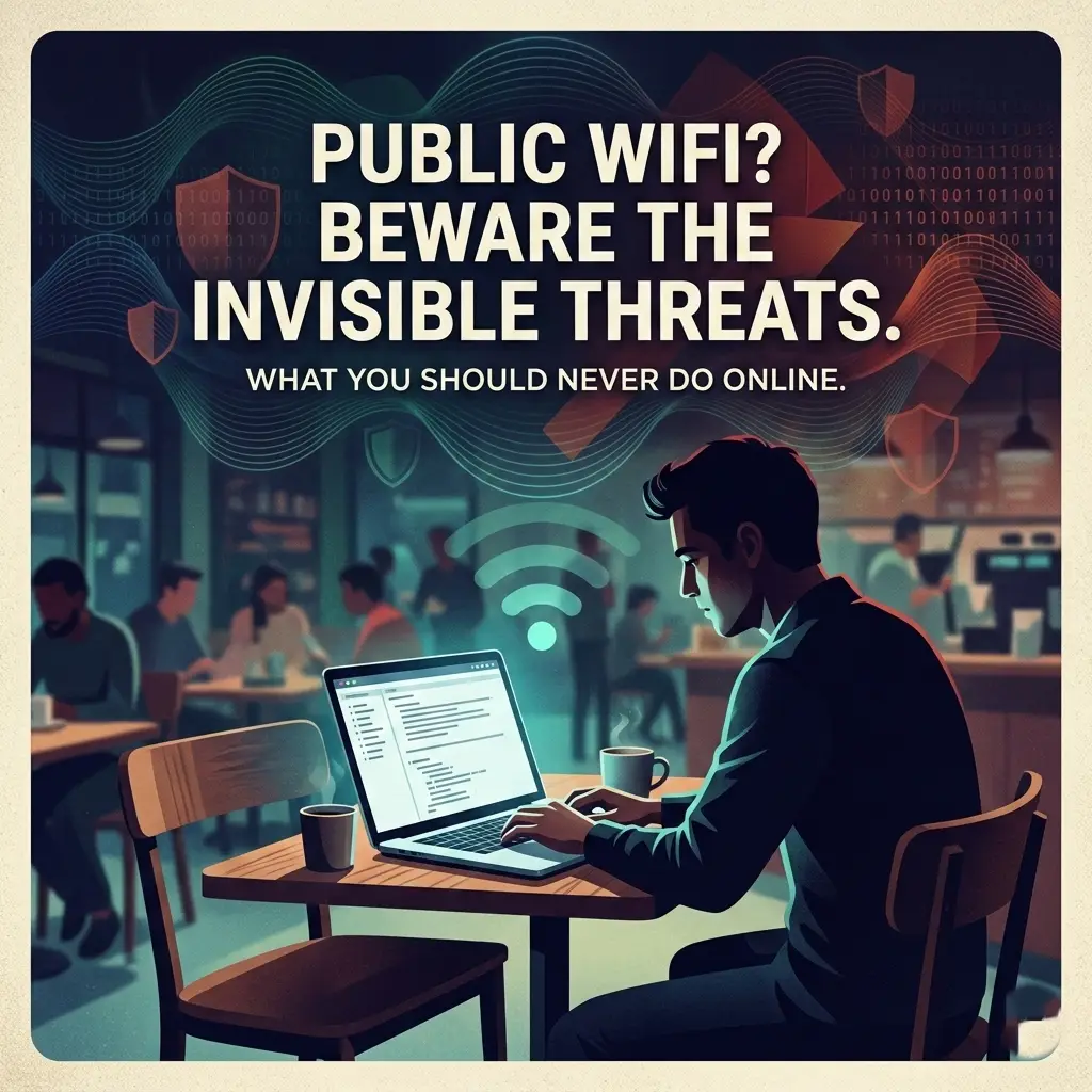 Things You Should Never Do on Public WiFi