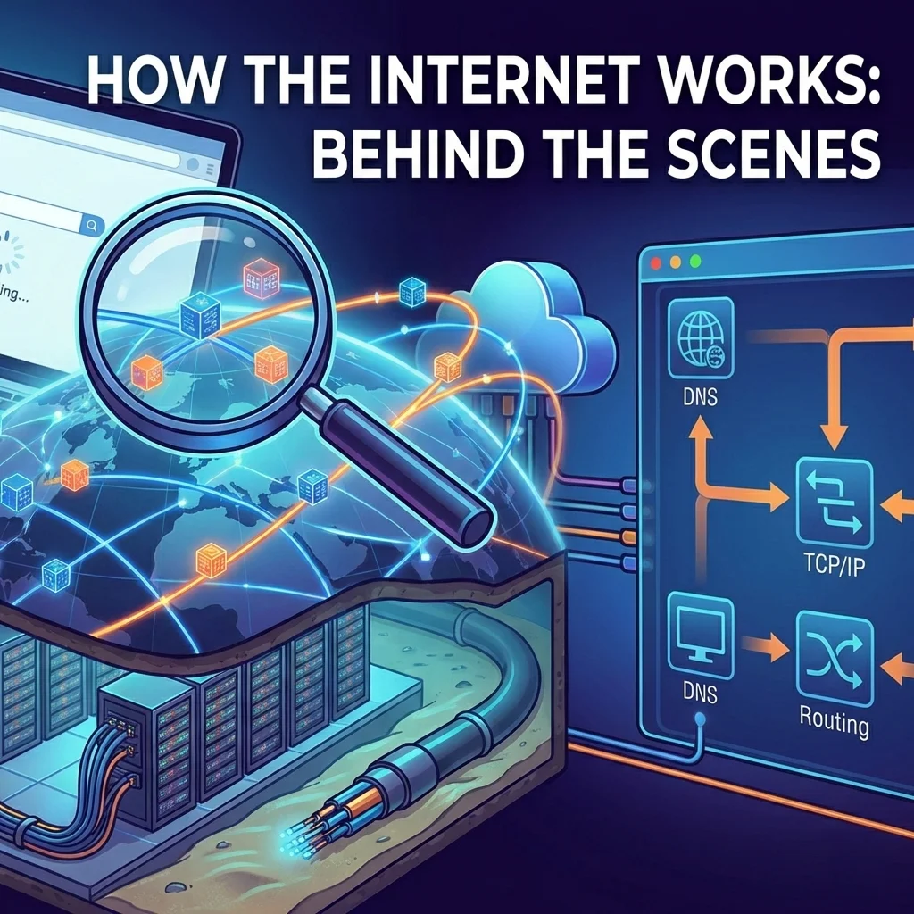How the Internet Works Behind the Scenes