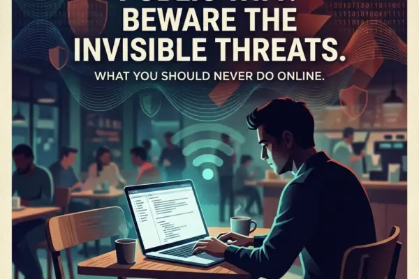 Things You Should Never Do on Public WiFi