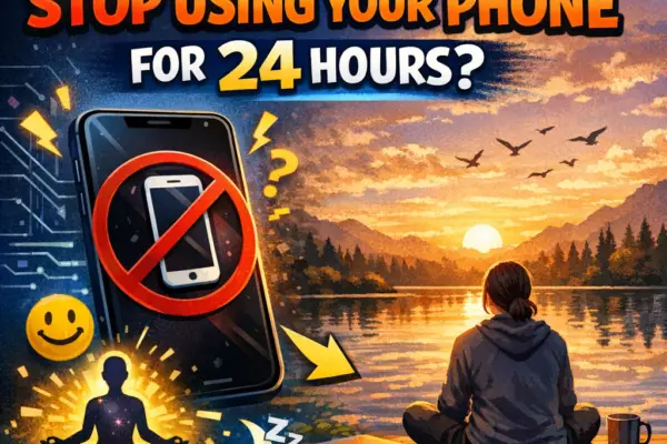 What Happens When You Stop Using Your Phone for 24 Hours?