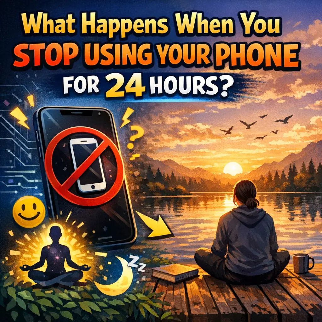 What Happens When You Stop Using Your Phone for 24 Hours?